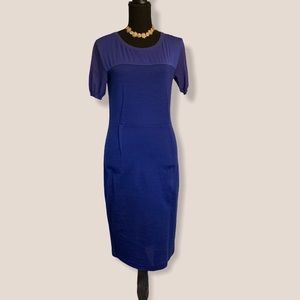 MaxMara Blue Midi Dress